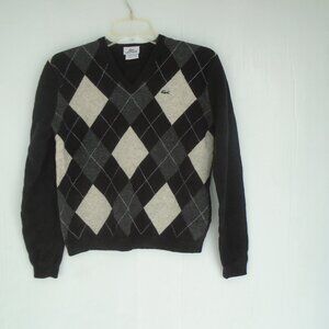 Lacoste Argile Sweater Mens Size 5 Multicolor
